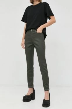 Φτηνός Marella Κατάστημα 15 Γυναικεία Υφασμάτινα Παντελόνι Marella πράσινο,