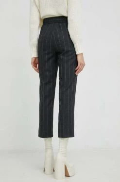 Γυναικεία Υφασμάτινα Μάλλινα παντελόνια Marella γκρι, -Φτηνός Marella Κατάστημα unnamed file 659