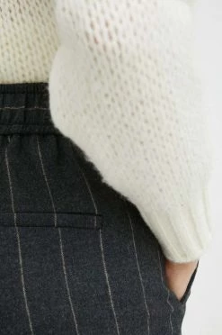 Γυναικεία Υφασμάτινα Μάλλινα παντελόνια Marella γκρι, -Φτηνός Marella Κατάστημα unnamed file 660