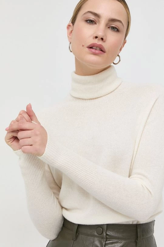 Γυναικεία Χωρίς φερμουάρ Μάλλινο πουλόβερ Marella χρώμα: μπεζ, 1 Γυναικεία Χωρίς φερμουάρ Μάλλινο πουλόβερ Marella χρώμα: μπεζ,