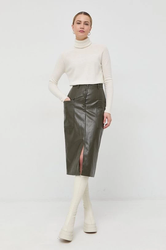 Γυναικεία Χωρίς φερμουάρ Μάλλινο πουλόβερ Marella χρώμα: μπεζ, 2 Γυναικεία Χωρίς φερμουάρ Μάλλινο πουλόβερ Marella χρώμα: μπεζ, - Image 2