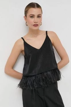 Γυναικεία Αμάνικος Top Marella μαύρο