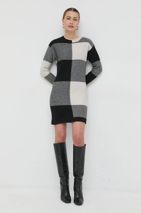 Γυναικεία Φορέματα Φόρεμα με μείγμα κασμίρι Marella πολύχρωμο 1 Γυναικεία Φορέματα Φόρεμα με μείγμα κασμίρι Marella πολύχρωμο