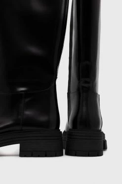 Γυναικεία Μπότες Δερμάτινες μπότες Marella Affix χρώμα: μαύρο -Φτηνός Marella Κατάστημα unnamed file 71