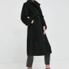 Γυναικεία Παλτά Μάλλινο παλτό Marella μαύρο,