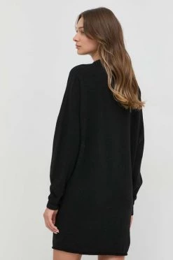 Γυναικεία Φορέματα Μάλλινο φόρεμα Marella μαύρο, -Φτηνός Marella Κατάστημα unnamed file 8