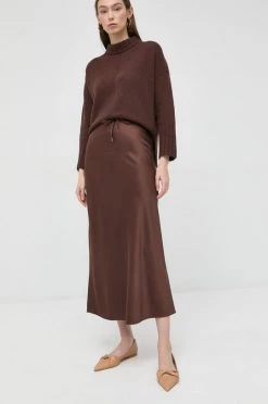 Γυναικεία Φούστες Φούστα Marella καφέ,