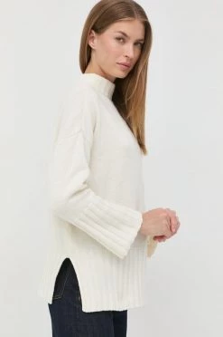 Φτηνός Marella Κατάστημα 11 Γυναικεία Χωρίς φερμουάρ Μάλλινο πουλόβερ Marella χρώμα: μπεζ,