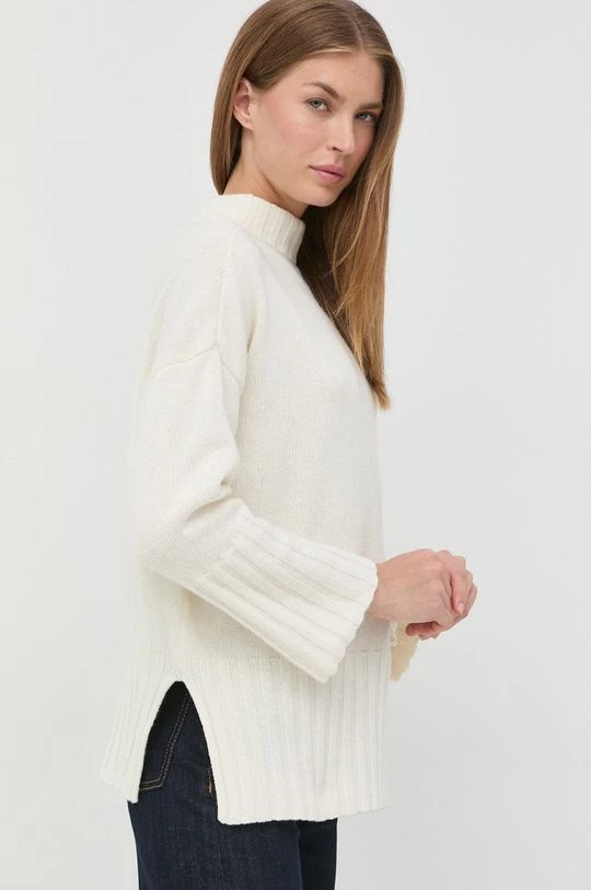 Γυναικεία Χωρίς φερμουάρ Μάλλινο πουλόβερ Marella χρώμα: μπεζ, 1 Γυναικεία Χωρίς φερμουάρ Μάλλινο πουλόβερ Marella χρώμα: μπεζ,