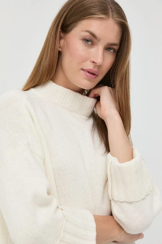 Γυναικεία Χωρίς φερμουάρ Μάλλινο πουλόβερ Marella χρώμα: μπεζ, 5 Γυναικεία Χωρίς φερμουάρ Μάλλινο πουλόβερ Marella χρώμα: μπεζ, - Image 5