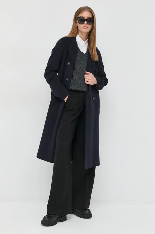 Γυναικεία Χωρίς φερμουάρ Μάλλινο πουλόβερ Marella χρώμα: γκρι, 2 Γυναικεία Χωρίς φερμουάρ Μάλλινο πουλόβερ Marella χρώμα: γκρι, - Image 2