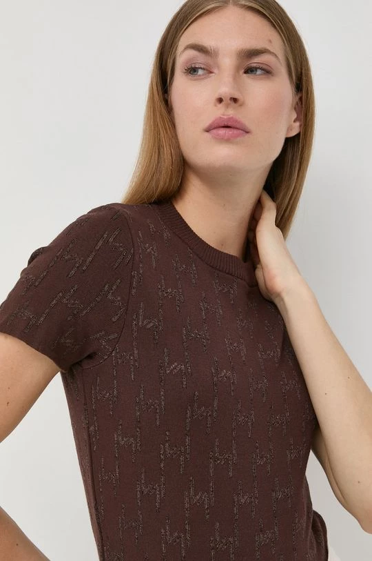 Γυναικεία Χωρίς φερμουάρ Πουλόβερ Marella καφέ 4 Γυναικεία Χωρίς φερμουάρ Πουλόβερ Marella καφέ - Image 4